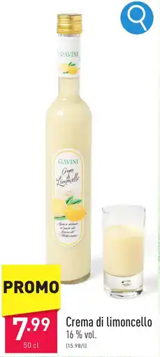 ALDI Crema di limoncello aanbieding