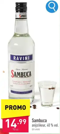 ALDI Sambuca aanbieding