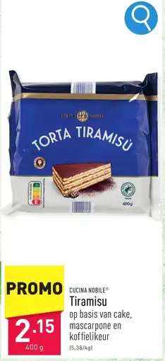 ALDI Cucina Nobile Tiramisu aanbieding