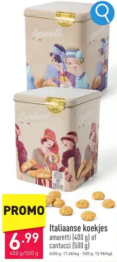 ALDI Italiaanse koekjes aanbieding