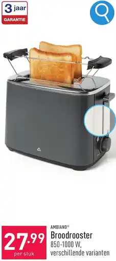 ALDI Ambiano Broodrooster aanbieding