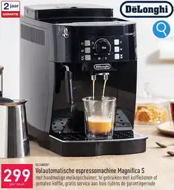 ALDI DeLonghi Volautomatische espressomachine Magnifica S aanbieding