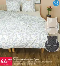 ALDI Novitesse Satijnen dekbedovertrek aanbieding