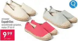 ALDI Up2fashion Espadrilles aanbieding