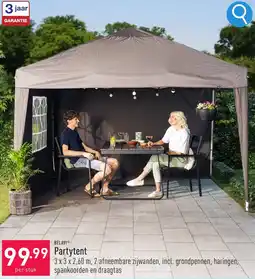 ALDI Belavi Partytent aanbieding