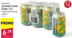 ALDI Tönissteiner Limonade Lemon-Ginger aanbieding