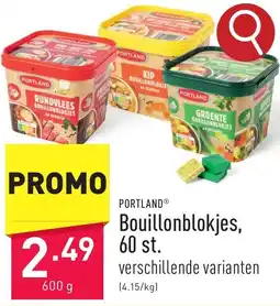 ALDI Portland Bouillonblokjes aanbieding