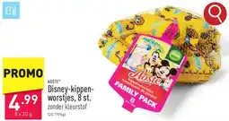 ALDI Aoste Disney-kipworstjes aanbieding