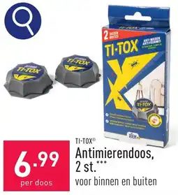 ALDI TI-TOX Antimierendoos aanbieding