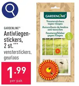 ALDI Gardenline Antivliegenstickers aanbieding
