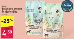 ALDI Romeo Holistische premium hondenvoeding aanbieding