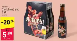 ALDI Victoria Sterk blond bier aanbieding