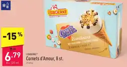 ALDI Ijsboerke Cornets d'Amour aanbieding