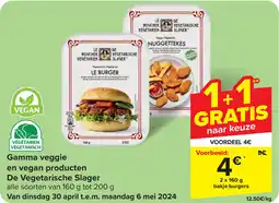 Carrefour De Vegetarische Slager aanbieding