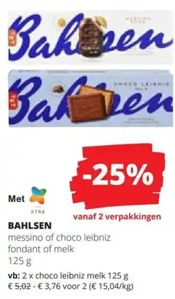 Spar Bahlsen aanbieding
