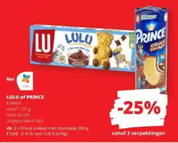 Spar Lulu of prince aanbieding