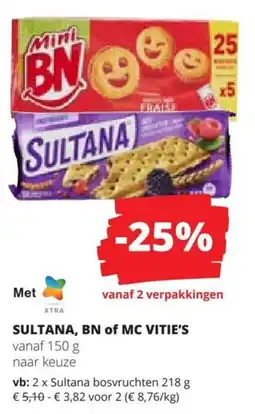 Spar Sultana, bn of mc vitie's aanbieding