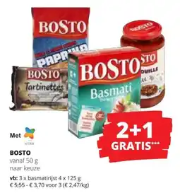 Spar Bosto aanbieding