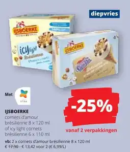 Spar Ijsboerke aanbieding