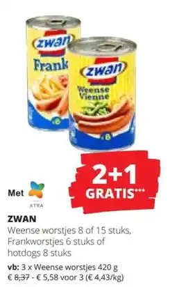 Spar Zwan aanbieding