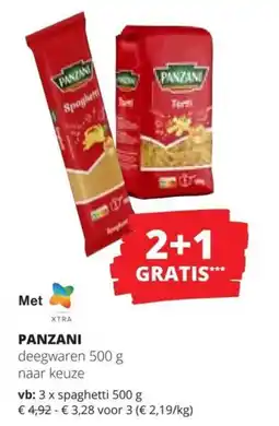 Spar Panzani aanbieding