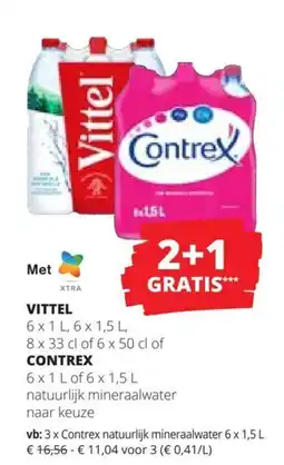 Spar Vittel, Contrex aanbieding