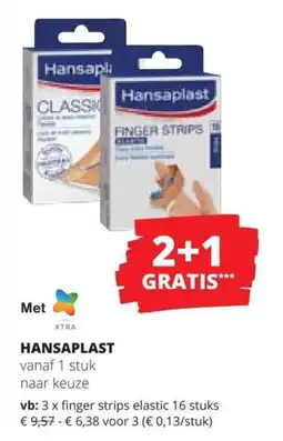 Spar Hansaplast aanbieding