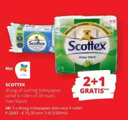 Spar Scottex aanbieding