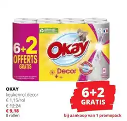 Spar Okay keukenrol decor aanbieding