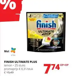 Spar Finish ultimate plus aanbieding