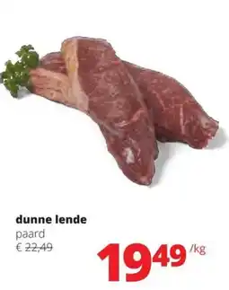 Spar Dunne lende aanbieding