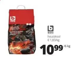 Spar Boni houtskool aanbieding