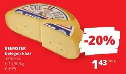 Spar Beemster belegen kaas aanbieding