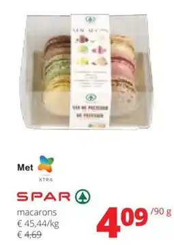 Spar Spar macarons aanbieding