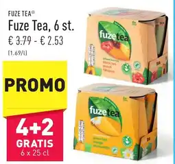 ALDI Fuze Tea, 6 st aanbieding