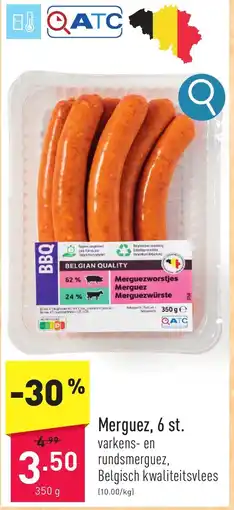 ALDI Merguez, 6 st. aanbieding