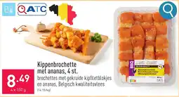 ALDI Kippenbrochette met ananas, 4 st aanbieding