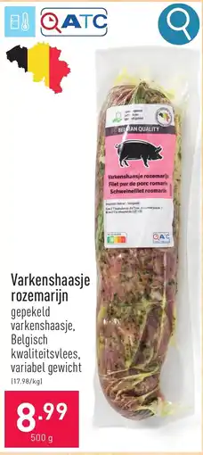 ALDI Varkenshaasje rozemarijn aanbieding