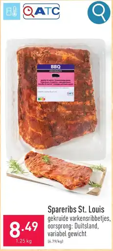 ALDI Spareribs St. Louis aanbieding