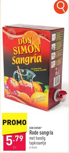 ALDI Don simon® Rode sangria aanbieding