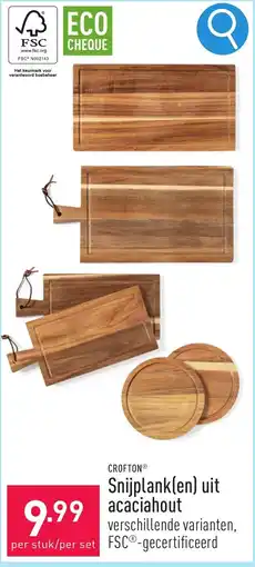 ALDI Crofton® Snijplank(en) uit acaciahout aanbieding