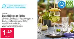 ALDI Crofton Drankdeksels of rietjes aanbieding