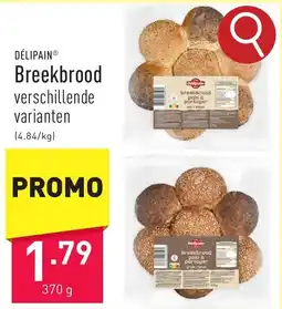 ALDI Délipainⓡ breekbrood aanbieding