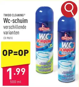ALDI Twido cleaning Wc-schuim aanbieding
