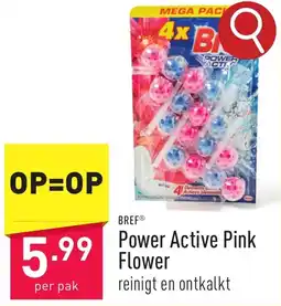 ALDI Brefⓡ Power Active Pink Flower aanbieding
