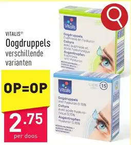ALDI Vitalisⓡ Oogdruppels aanbieding