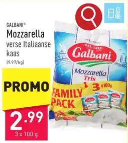 ALDI Galbani Mozzarella aanbieding