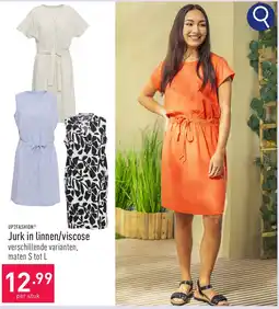 ALDI Up2fashion® Jurk in linnen/viscose aanbieding