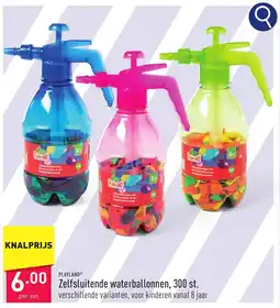 ALDI Playland® Zelfsluitende waterballonnen, 300 st. aanbieding