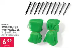 ALDI Gardenline® Beschermnetten tegen vogels, 2 st. aanbieding